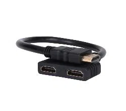 1080P 2 Port HDMI Splitter 1 In 2 Out Male to Female Video Cable Adapter hdmi Switch Converter For Audio TV DVD