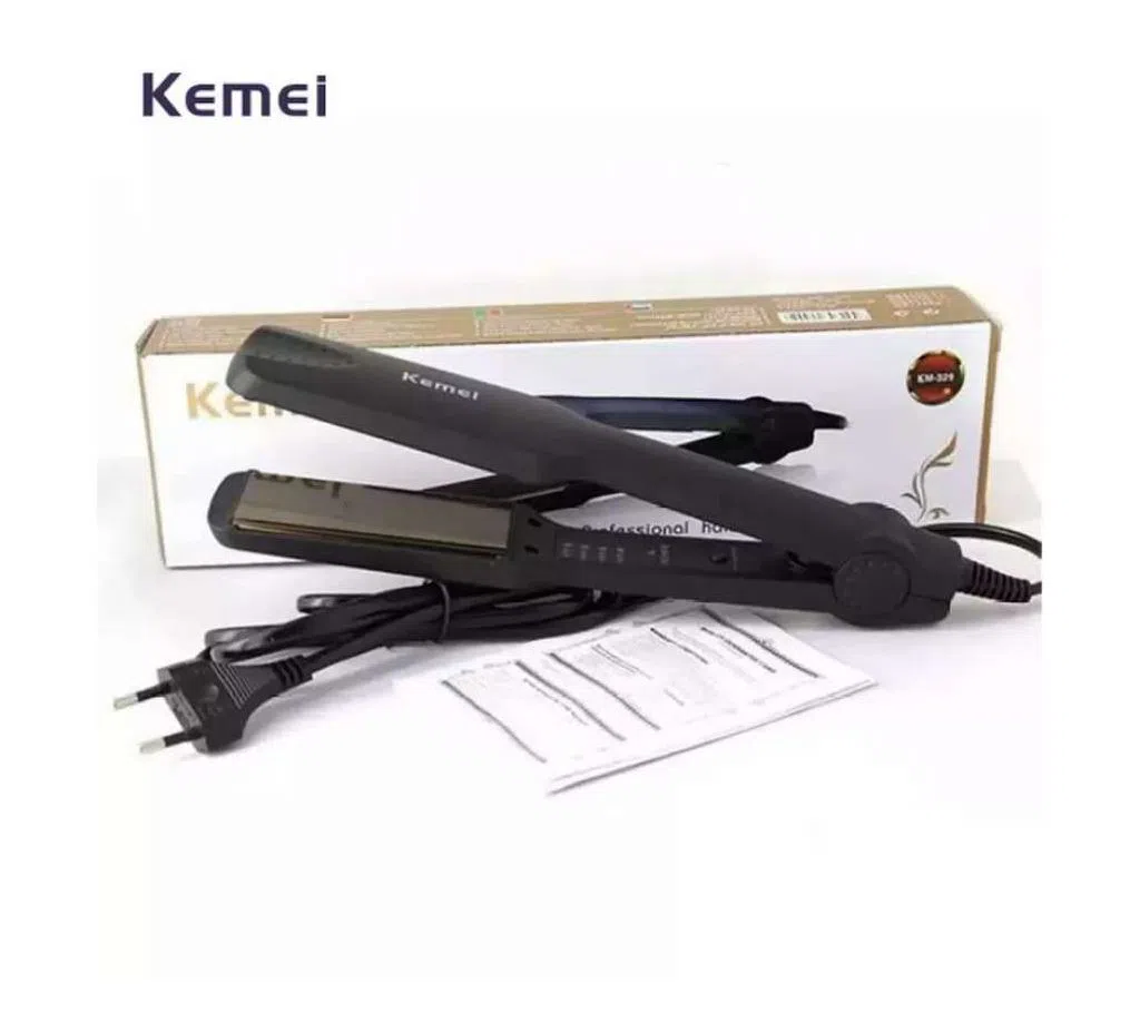Kemei KM-329 Professional Electronic Hair Straightener