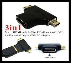 Micro HDMI to HDMI 4K Mini Male to Female Cable Connector Converter Adapter