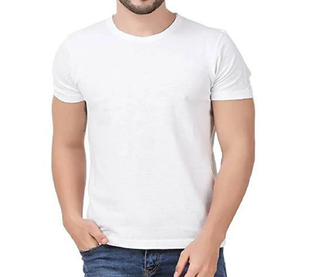 Mens White T-Shirt