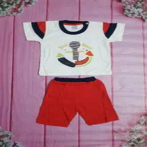 Dress For Baby Boy Half-Sleeve T-shirt with Pant