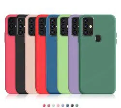 Case Liquid Silicone Full Protection Cover For Samsung M31