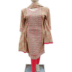 Exclusive New Stylish Stitched Jamdani Boutiques Salwar Kameez