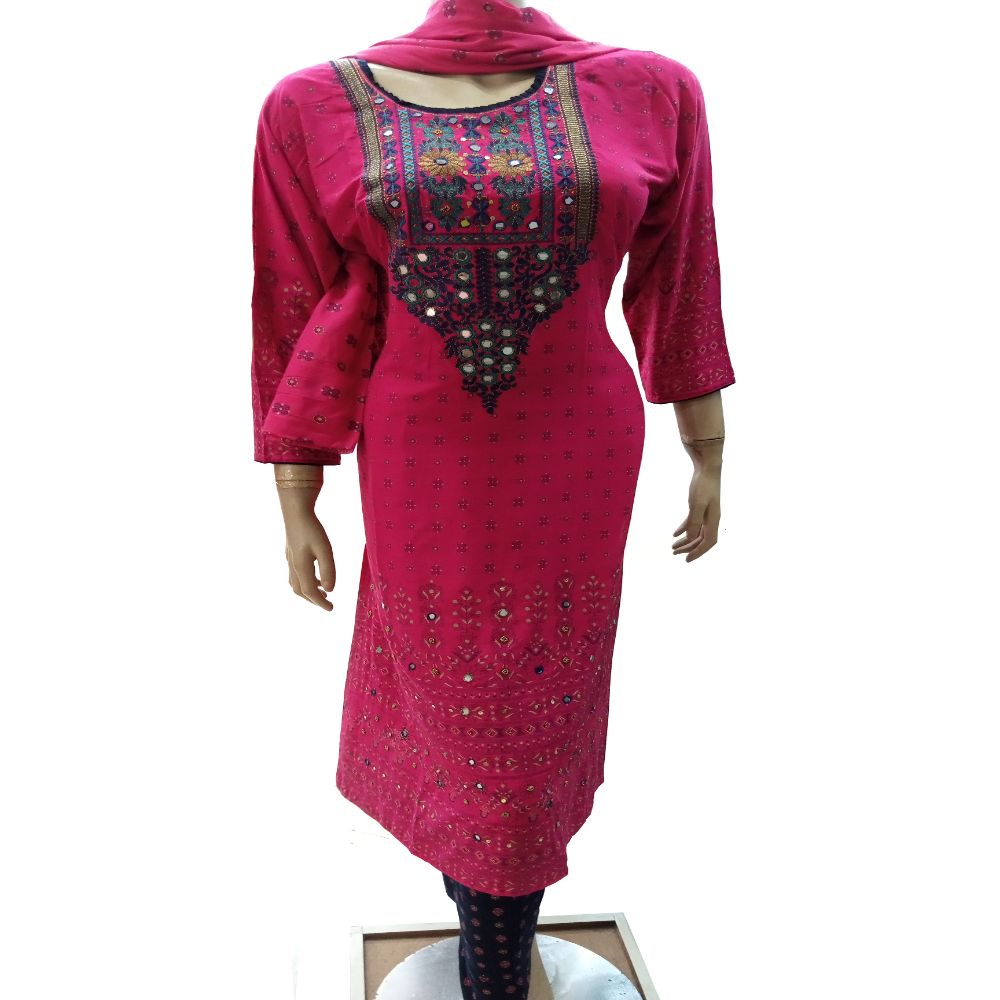 Womens Stylish Boutiques 3ps Fashionable Embroidery