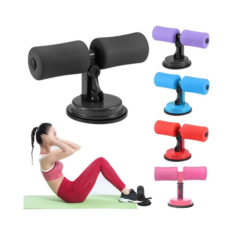 Sit-up Fitness Equipment Portable Sit Up Bar Push-up Bar Adjustable Multifunction Abdominal Device Exercise for Home Gym