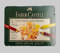 Faber Castell Polychromos colour pencil, tin of 12
