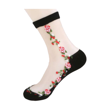 Spring and Summer Thin Section Cotton Short Stockings Womens Socks