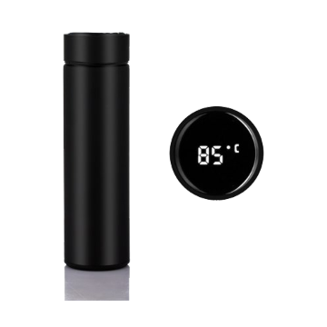 Thermal Water Flask - 500ml - Black - BISF001
