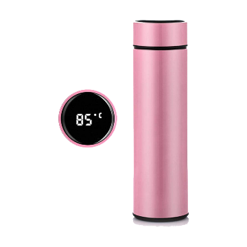 Thermal Water Flask - 500ml - Light Pink - BISF004