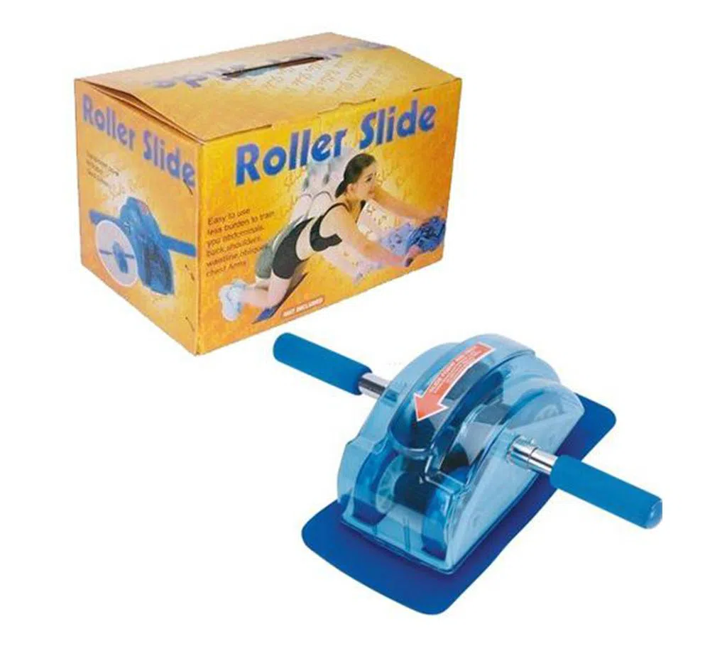 Abdominal Roller Slide - Blue