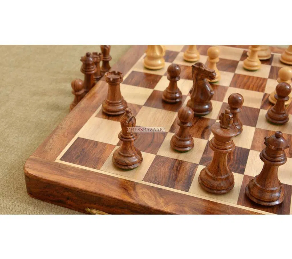 Wood Chess Board - Medium