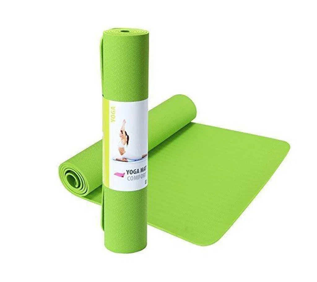 Eco Friendly Yoga Mat 6mm - Light Green