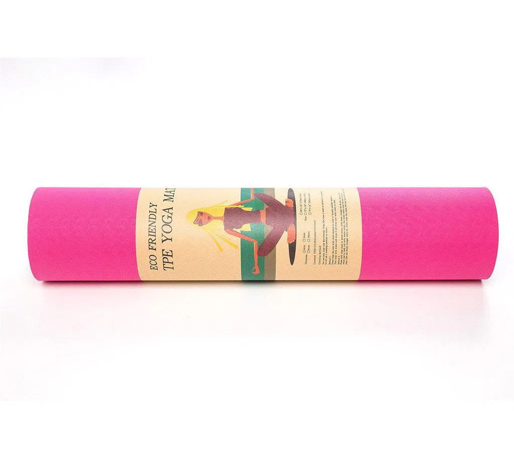 Eco Friendly Yoga Mat 6mm - Pink