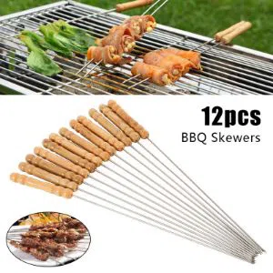 Grill Stick Barbecue Skewer BBQ Stick Needles 12 pcs