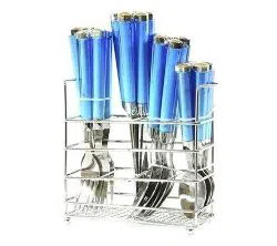 24 Piece Spoon Set - Blue