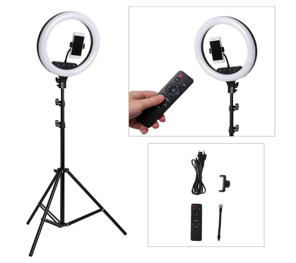 Ring Light 14 inches With Mirrow and Stand