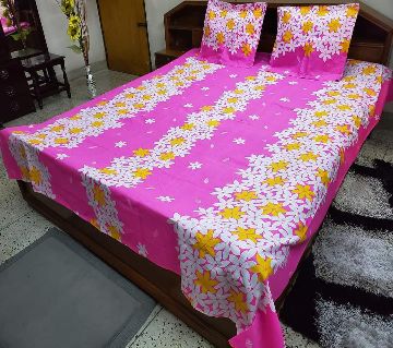 Double Size Cotton Bed Sheet 