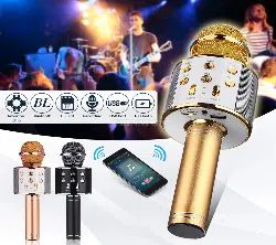 Wireless Bluetooth Microphone Speaker WS-858 Karaoke