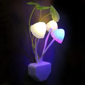 LED Green Plants Night Light