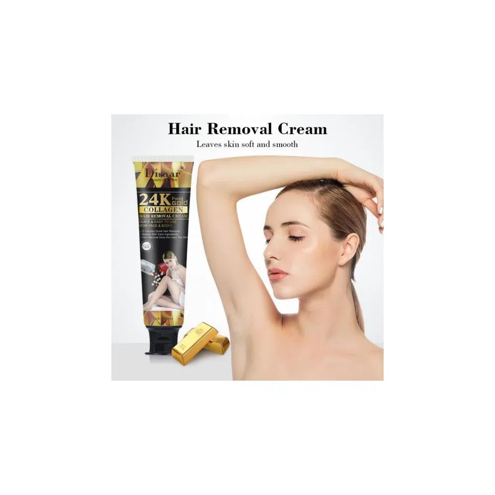 24K Gold Hair Removal Cream 60g China 