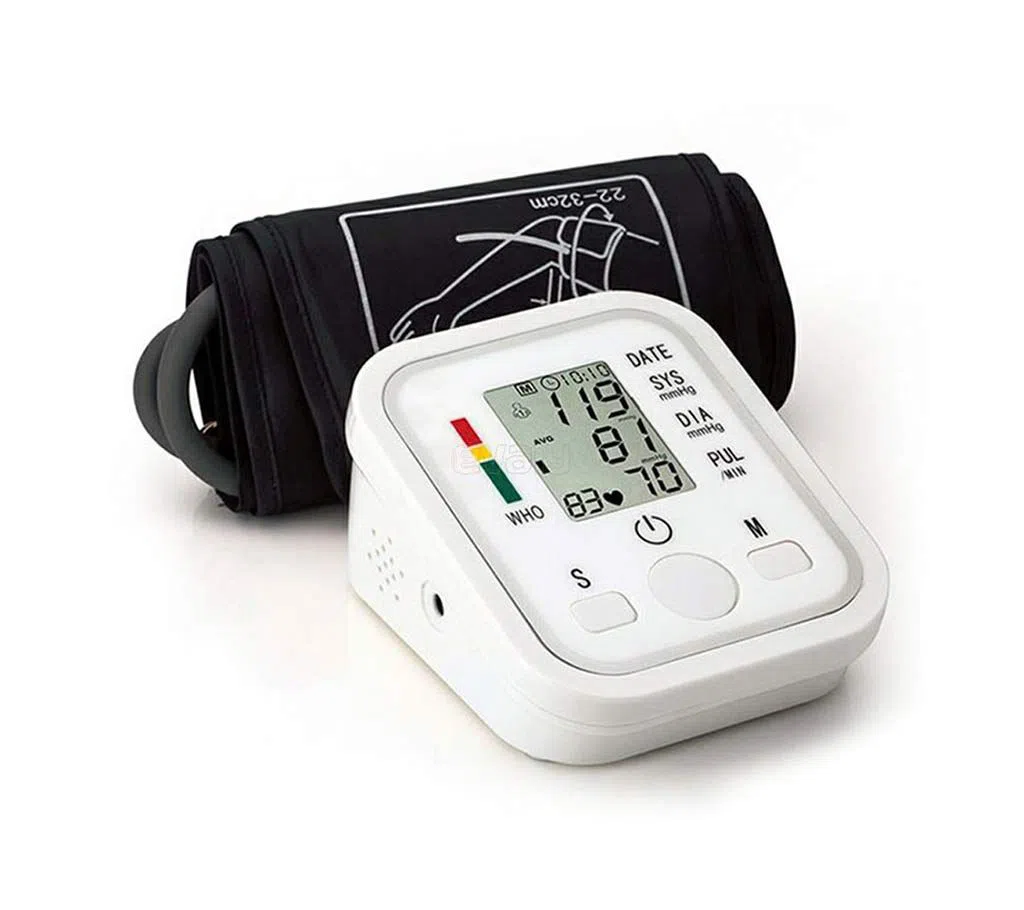Digital Blood Pressure Machine - White