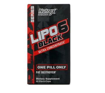 Lipo 6 Black Ultra Concentrate 60 Capsules: USA