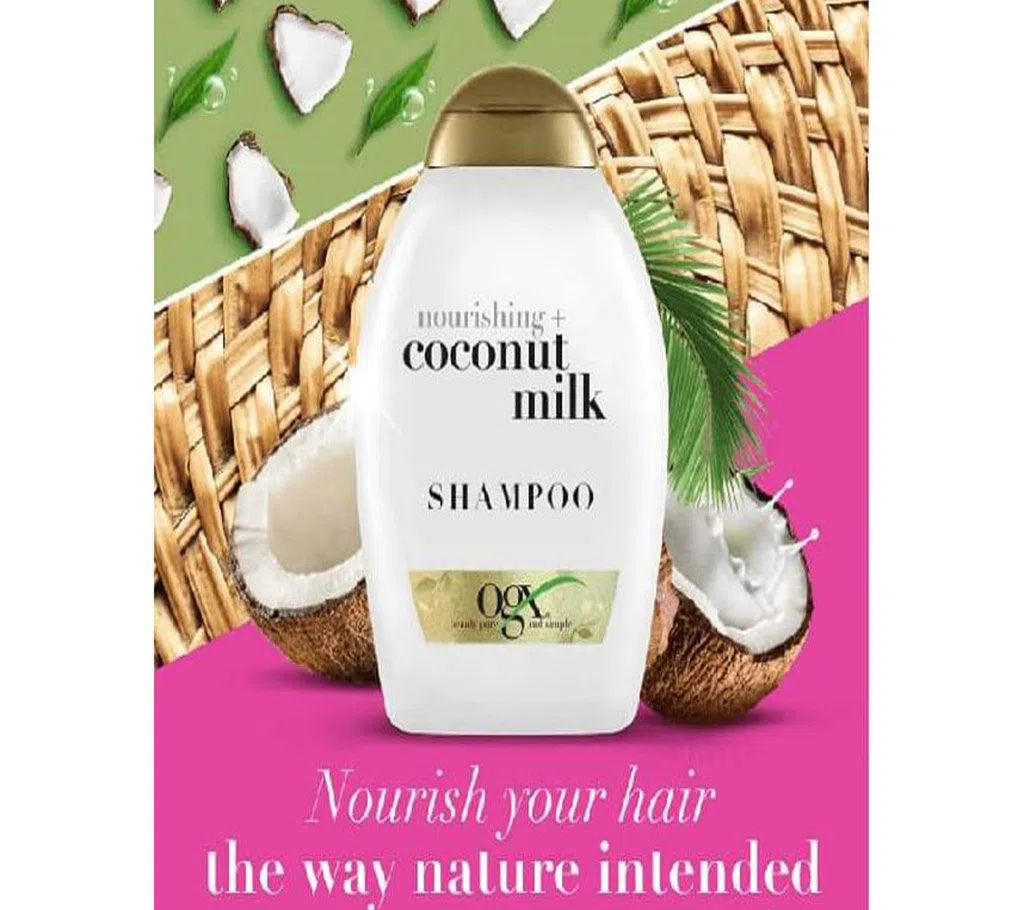 OGX Nourishing Coconut Milk Shampoo 385ml UK