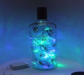 LED Night Fairy String Light Bottle Table Lamp