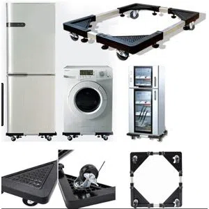 Special Base for Washing Machine / Refrigerator/ Fridge / Washing Machine Rack Size Adjustable/ Laundry/Multifunctional Heavy Duty Movable Type Stand