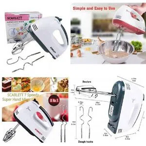 Scarlett - Electric Egg Beater and Mixer for Cake Cream
