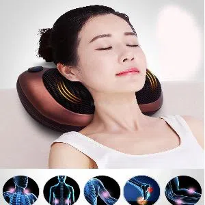Massage Pillow For Car And Home Shoulder Back Waist Massage Pillow