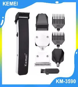 Kemei KM-3590 Hair Clipper 5 in 1 Professional Hair Clipper 