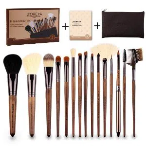 15 Pcs High Quality Blending Brush Set Professional Makeup Brush Kit .Eye,Face Foundation Blush 