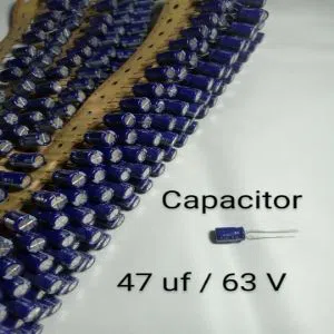 47uF 63V Electrolytic Capacitor,100 Pices