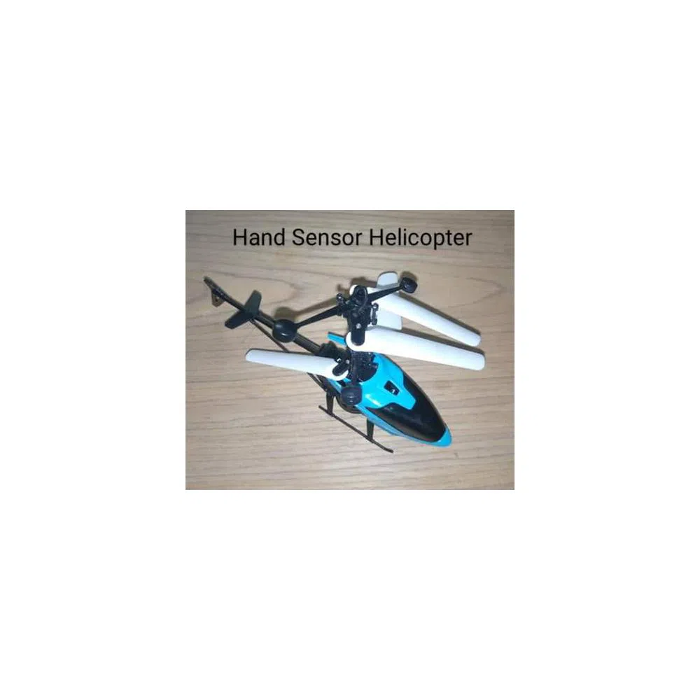 Flaying Hand Sensor Helicopter