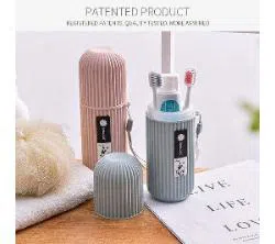 Portable Travel Toothpaste Toothbrush Protect Holder Cap Case Camping Storage Box Household