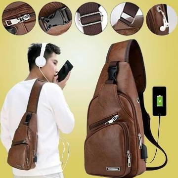 Haodier Unisex Crossbody Fashion Backpack