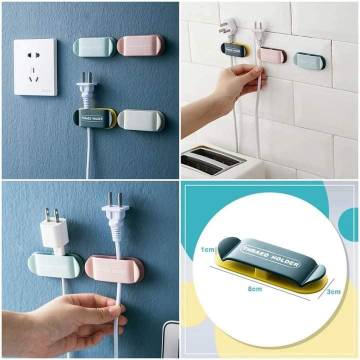 4pcs Cable Tidy Holder Drop Clips