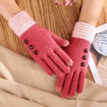Hand Gloves-Red