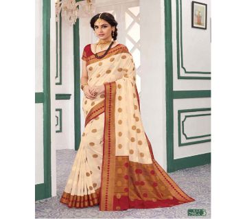 Rajguru Indian Silk Katan Sharee Without Running Blouse Piece For Womens By Sharee&Bedding.-golden 