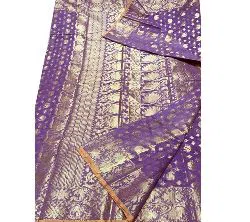 Jamdani Half Silk 12 Haat Sharee Without Blouse Piece For Womens By Sharee & Bedding.