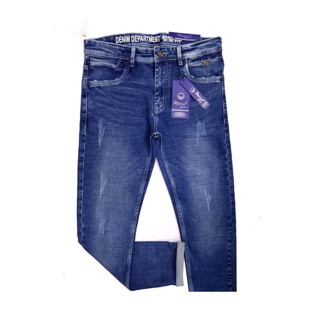 Scratched Denim Jeans Pant for Men