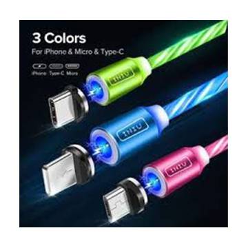 3 IN 1 LIGHTNING TYPE-C Micro USB Charging Data Cable