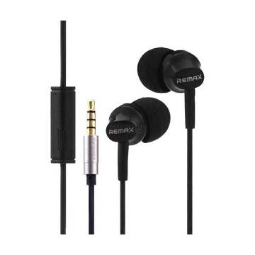 REMAX RM–501 In-Ear Headphone With Mic–Black–MBL2527