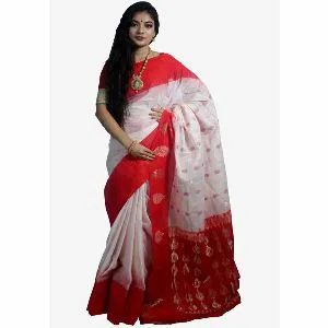 Pure cotton sari and handmade