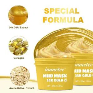 IMMETEE 24k GOLD MINERAL MUD MASK Thailand 