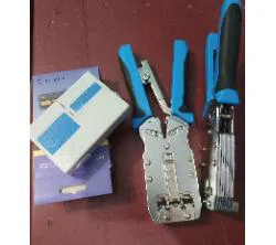 Steel Crimper Tools + Cable Tester