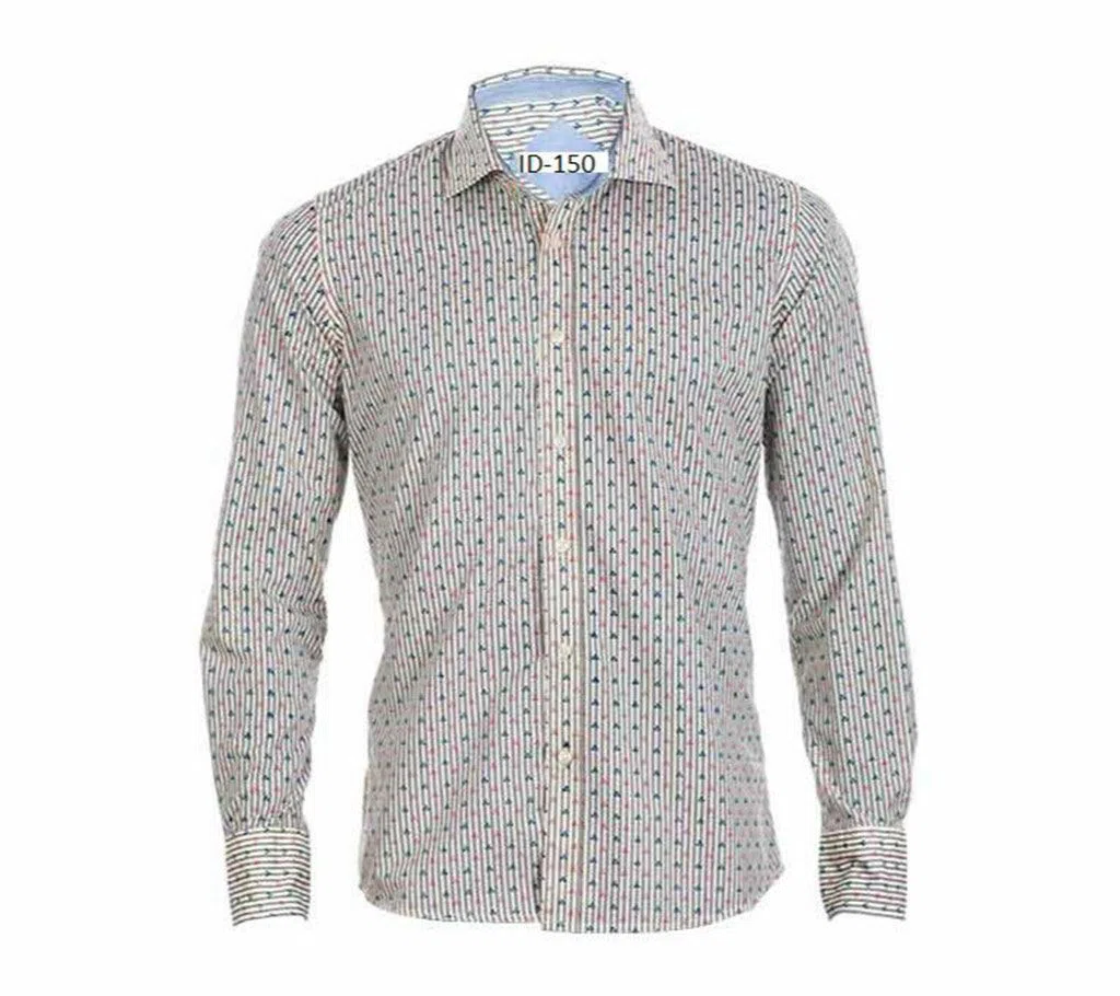 Full sleeve cotton shirt for men 