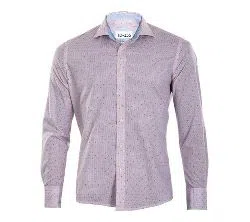 Full sleeve cotton shirt for men -pink 