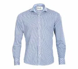 Full sleeve cotton shirt for men -ash 